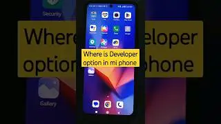 Where is Developer option in mi phone #mi #shorts #developeroption