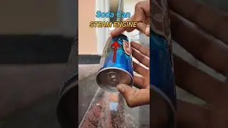 Steam Engine Made of Soda Can