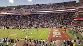 Anthony Evans III scores 4th down touchdown as Mississippi State defeats Arkansas 