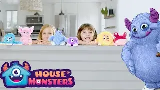 The Mischievous Monsters! 🤔 🍰 Meet the Silly Monster Toys | House Monsters
