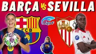 🔴 BARÇA FEMENÍ vs SEVILLA 🎙️ COMENTARIOS EN VIVO ⚽ Jornada 18 de Liga F MOEVE