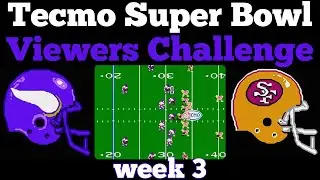 Меня наняли ТРЕНЕРОМ - Викинги против 49ерс, 3-я неделя - Tecmo Super Bowl - NES