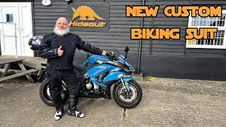 New Custom Textile Motorcycle Suit from Hideout Leather