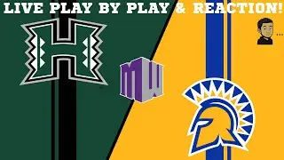 Hawaii vs San Jose State | NCAA Livestream Live Play By Play & Reaction (11/1/2025)