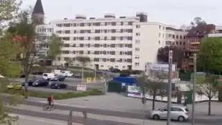 B&ouml;blingen - Rundblick von Br&uuml;cke am Listplatz