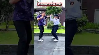 Learn Double Elbow Strike Deadly Knockout Muay Thai Move Easily ☯️💥#shorts #muaythai #martialarts