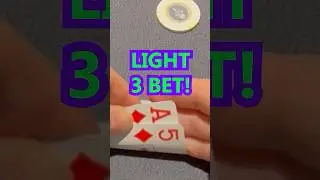 LIGHT 3 BET! #poker  #ポーカー #shorts