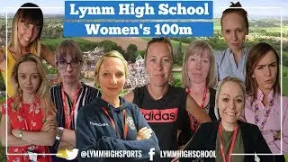 Lymm High School Staff Women's 100m Final. Can you beat us? How fast are you?