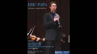 Eric Papa | Master's Clarinet Recital