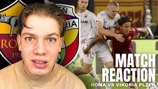 UTTER GARBAGE! Roma 1-2 Viktoria Plzen REACTION