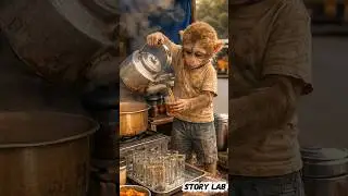 Monkey&rsquo;s Viral Plan |Heart touching story 😭| #money #youtubeshorts #story