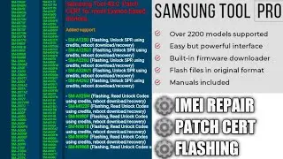 SAMSUNG Z3X PRO TOOL 43.2 UPDATE IMEI REPAIR ALL SAMSUNG |PATCH CERT 2021