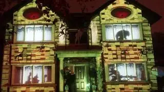 halloween projection mapping 2019