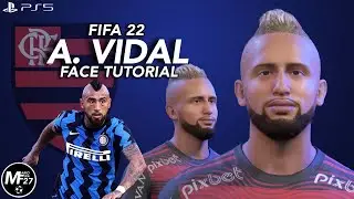 FIFA 22 | ARTURO VIDAL FACE (Tutorial + Stats) | Flamengo