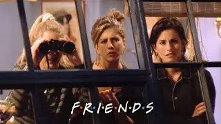 The Girls Spy On Their Neighbors | Friends