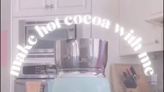 make hot cocoa with me ☁️🫧 #explore #winter #vlog #aesthetic #shorts