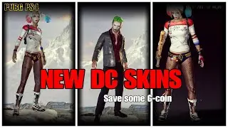 PUBG PS4 - (Before you buy) NEW JOKER & HARLEY QUINN SKINS showcase - Don&acute;t make this MISTAKE