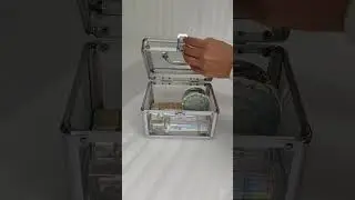 Makeup costmetic storage case acrylic pageant crown display case #makeupstorage #pageant #crown