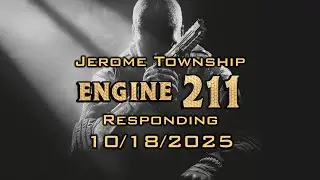 Jerome Township Engine 211 responding (10/18/2025)