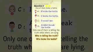 Can you solve this logic puzzle? #mathpuzzle #logicalriddles #brainteasers
