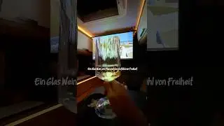 Liebst du auch das unbeschwerte am Camperleben? ☀️ 🎥 🍷 🍿 #vanlife #camping #kastenwagen #kino