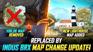 INDUS BRX Latest Update 🔥 | Virlok Map Rework + Lighthouse Map Replace #Alamlivex @IndusGame 