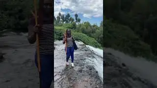 Sipi falls hike #swimming
