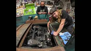 Replacing mechanical fuel pump on a Corvair 95 LOADSIDE. Pt. 1