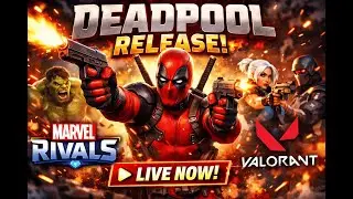Marvel Rivals Deadpool Gameplay LIVE 🔥 | VALORANT Ranked Stream