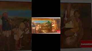 Realistic &ldquo;Indian tribal&rdquo; painting.😳🤔🔥 #shorts #tribal #art