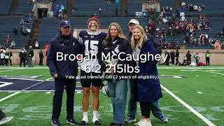 Yale Grad Transfer QB Brogan McCaughey Game Film