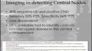 Management of the Neck in Well Differentiated Thyroid Cancer &ndash; Indications and Extent of CND   Alon