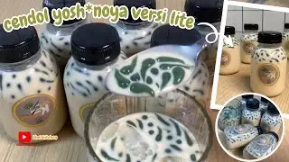 Bongkar resep cendol kecebong restoran jepang Yosh*noya, Lebih hemat & lebih puas, Super creamy