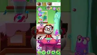 TALKING TOM MORNIGHT ✨️ #TRENDING #VIRALTOM #FUNNYCAT #SATISFYING