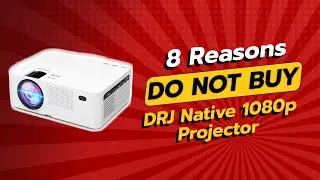 DON'T BUY DRJ Native 1080P Projector BEFORE WATCHING THIS VIDEO! 🎥🤔