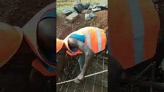 how to  clean and cast the collumn base （pad foundation）