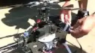 TREX 500 RC Helicopter - close  look