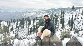 | my First Hiking vlog to snowy mountain with friend Much difficult but full of joy in experience |