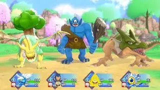Dragon Quest Monsters: The Dark Prince Demo Cyclops, Lumbering Lizard & Green Dragon Bosses - Switch