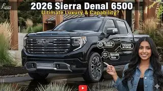 Обзор GMC Sierra Denali 6500 2026 года – настоящий роскошный и мощный грузовик!