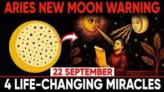 Aries ♈ September 22, 2025 NEW MOON 🌑 4 Life-Changing Miracles You Can&rsquo;t Miss! 🔥✨