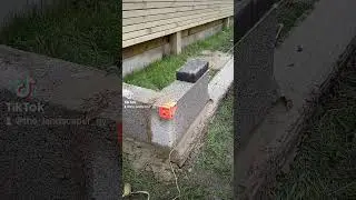 Breezeblock Planter #landscaping #bricklaying #gardenlandscaping