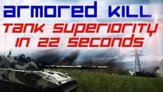 ARMORED KILL  Tank Superiority in 22 Seconds - EPIC MINITAGE (Battlefield 3 Armored Kill gameplay)