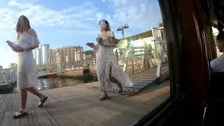 [4K] DUBAI CREEK - THE BEST ABRA BOAT RIDE ( Baniyas Station to Al Seef Station)