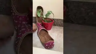 Unboxing|| Beautiful Zari Jutti ||