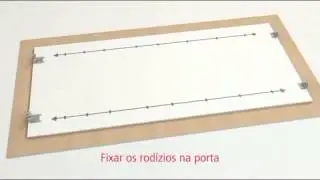 Sistema de desempenador para portas de roupeiro