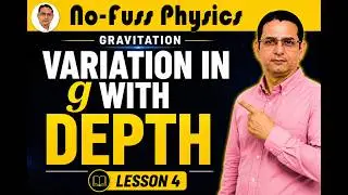 How Gravity Changes with Depth! | Variation of g Explained 🌍