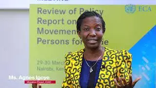 Free Movement of Persons for Trade - Agnes Igoye (IGAD)