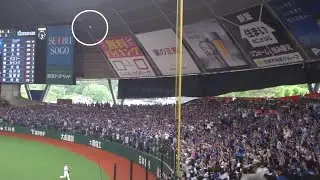 中日 村松開人 ホームラン 第2号　西武 vs 中日　2025年6月14日(土)　ベルーナドーム交流戦