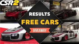 CSR2 FREE CARS , GIVEAWAY RESULTS , UPCOMING GIVEAWAY'S | CSR RACING 2